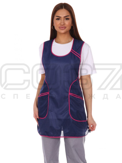 Сарафан женский АР3 цв.тёмно-синий тк.нейлон-1