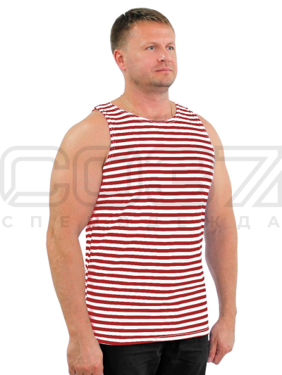 Майка-тельняшка-с-узким-плечом-цв.-красный-1